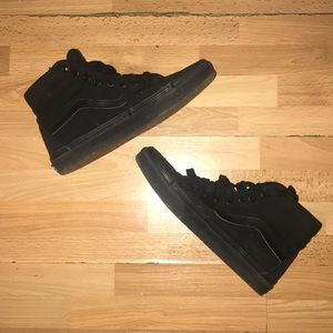 All Black Vans